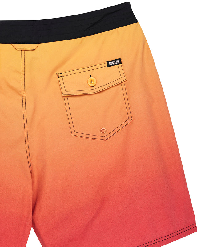Aerial Boardshort - Red Gradient