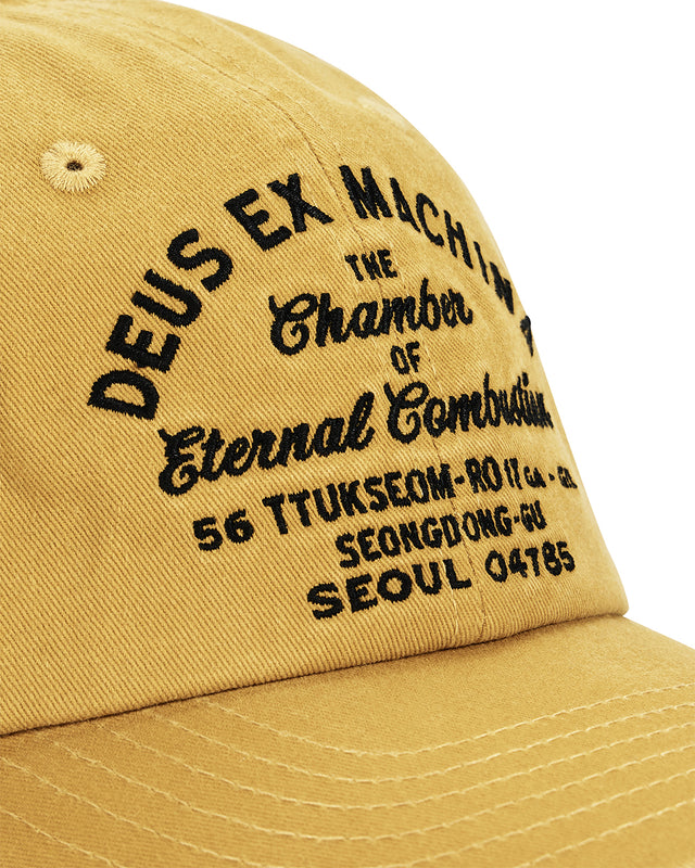 Seoul Sign Cap - Citrus Orange