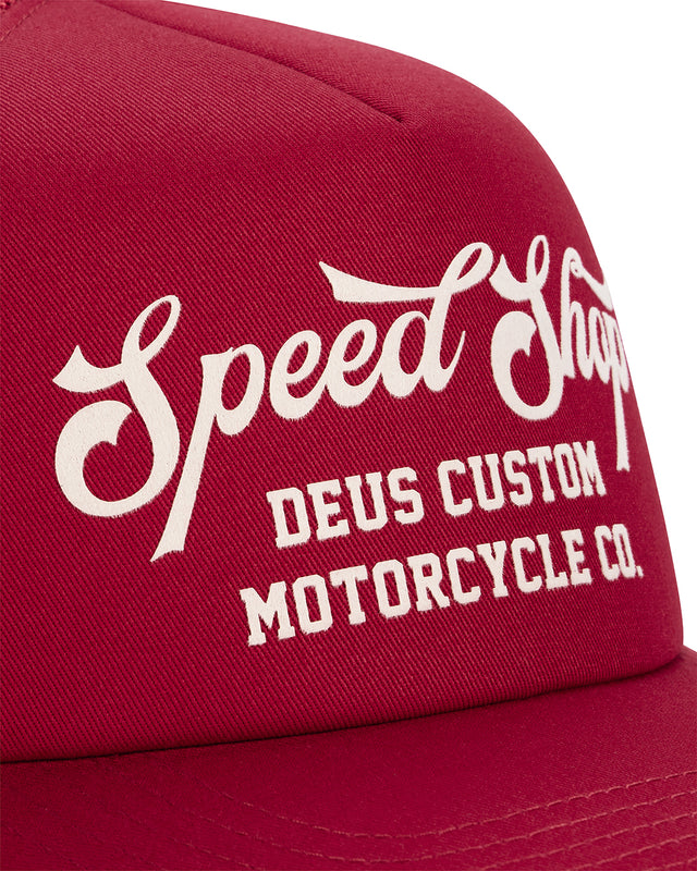 Welcome Trucker - Cherry Red