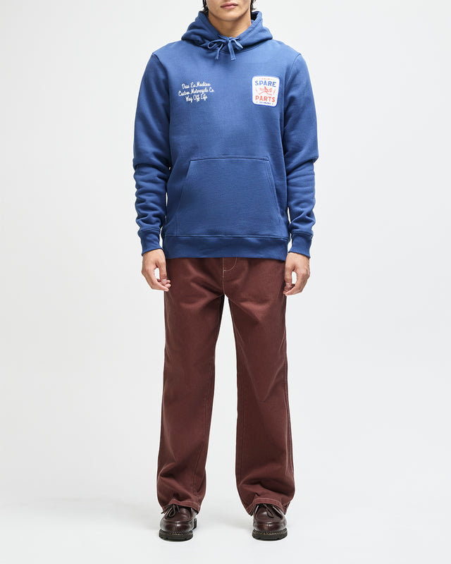 Mudflap Hoodie - Mechanic Blue
