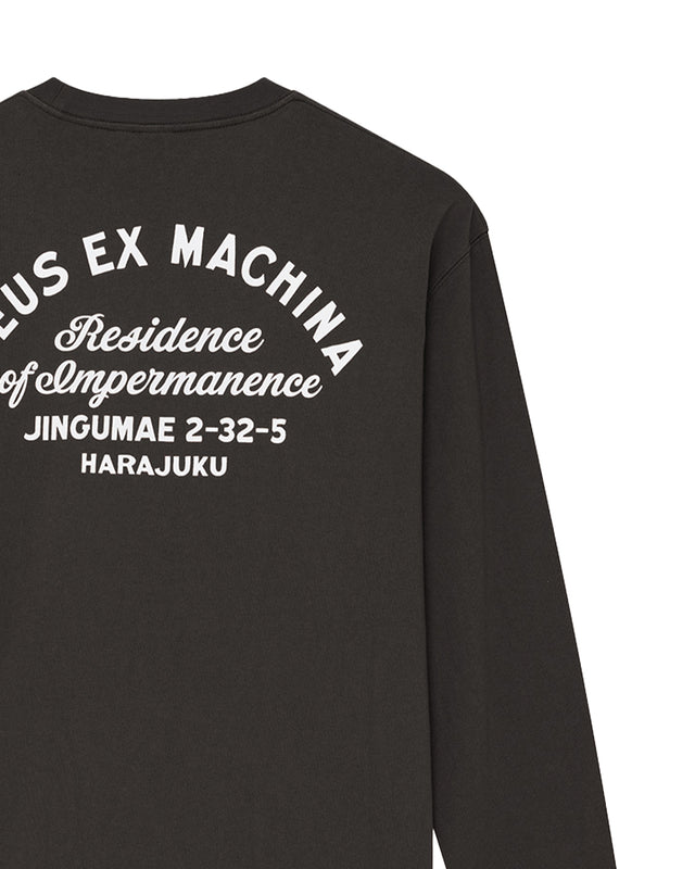 Harajuku Sign Ls Tee - Black