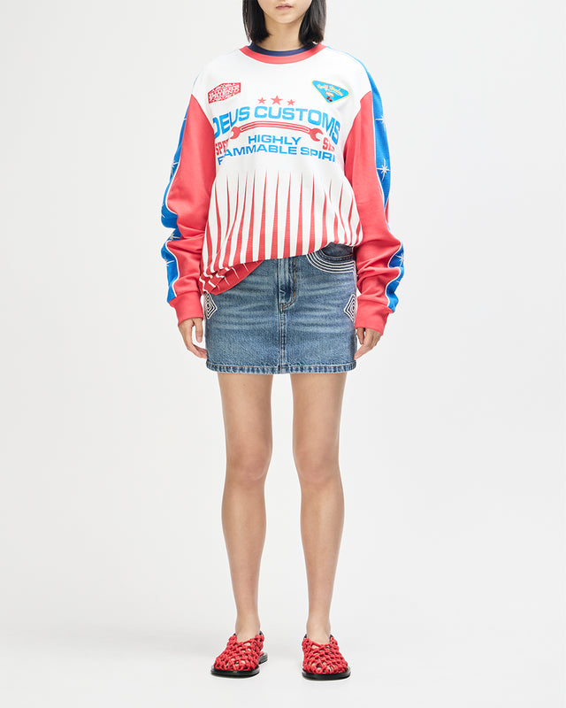 Trife Life Moto Jersey - Tofu White