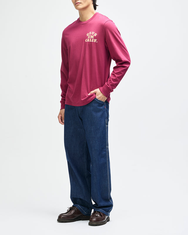 Quick Strike LS Tee - Burgundy