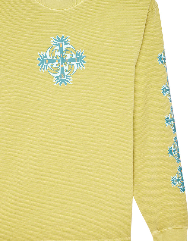 Swivel Ls Tee - Moss Green