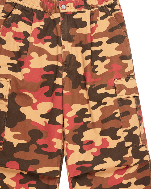 Ombre Cargo Pant - Rust Camo