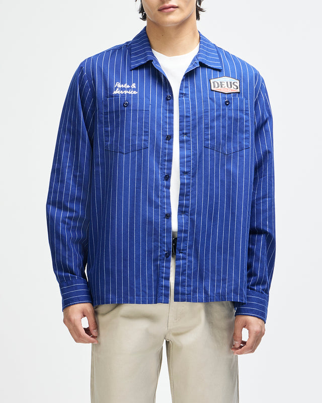 forecourt-stripe-shirt-mechanic-blue