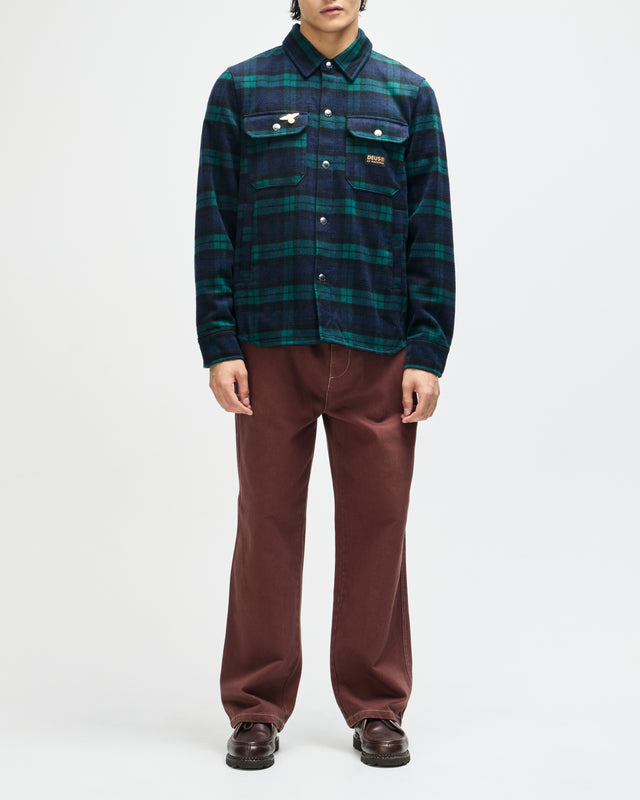 Maxwell Check Shirt - Green Check