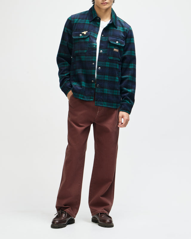 Maxwell Check Shirt - Green Check