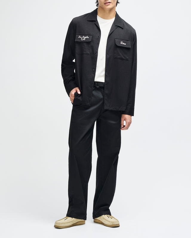 Forbidden Fruit Bowling Shirt - Black