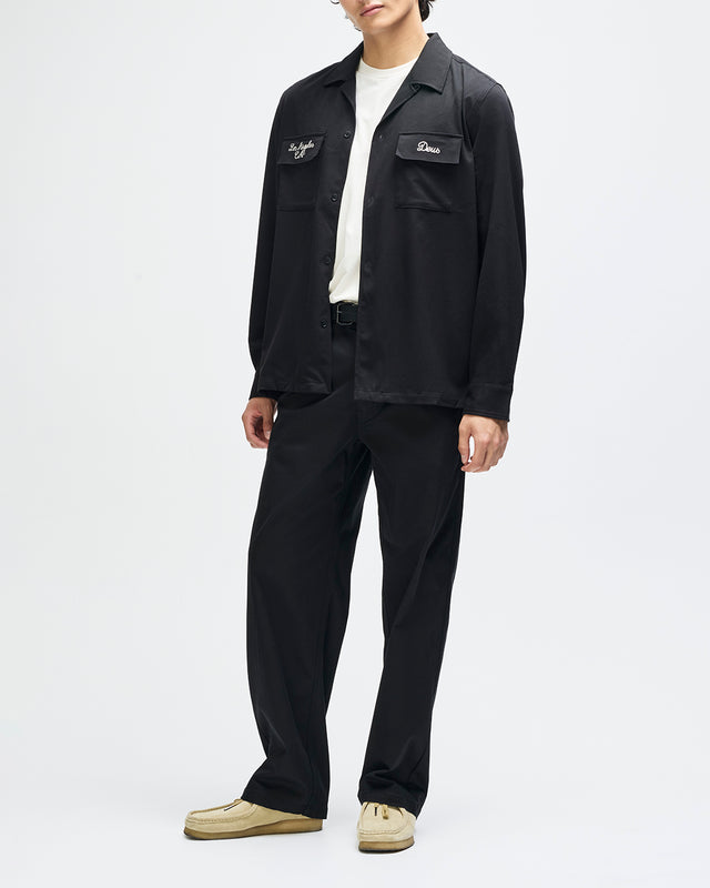Forbidden Fruit Bowling Shirt - Black