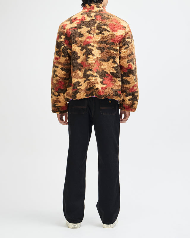 Owen Reversible Fleece - Camo-Black