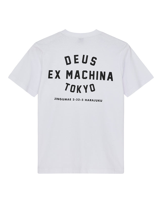 Harajuku Helmet Tee - White