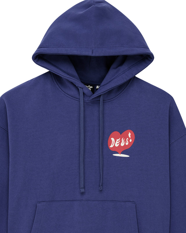 Deep Cut Hoodie - Limoges Blue