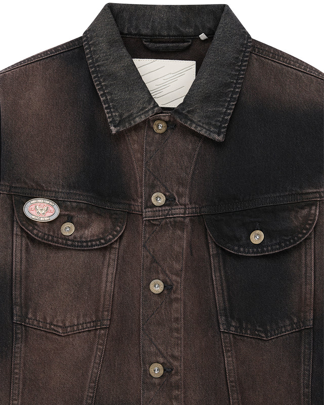 Folklore Jacket - Overdyed Brown
