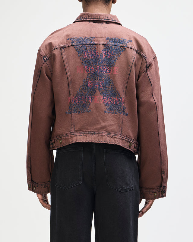 Folklore Jacket - Overdyed Brown