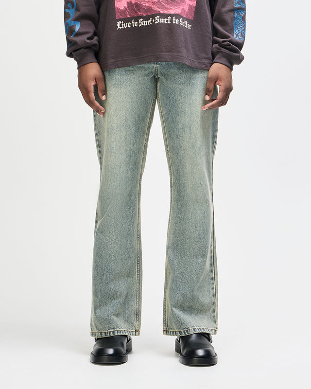 Swell Maps Os Ls Tee - Anthracite Grey