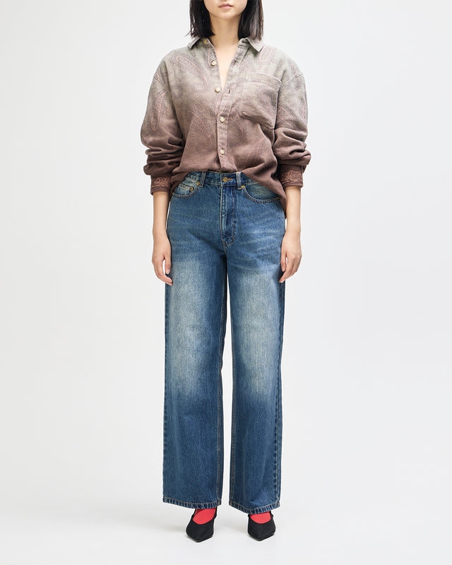 Turiya LS Shirt - Moss Green