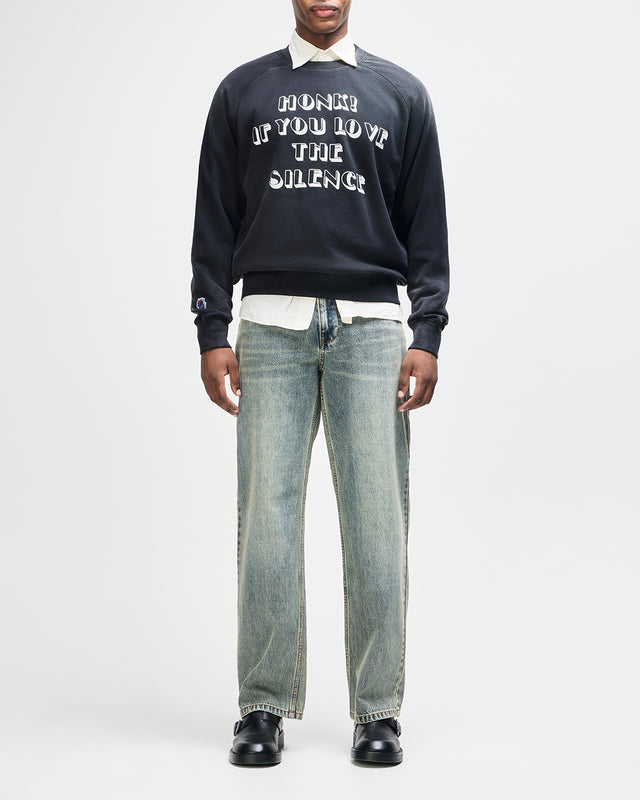 Honk! Crew Neck - Black Beauty
