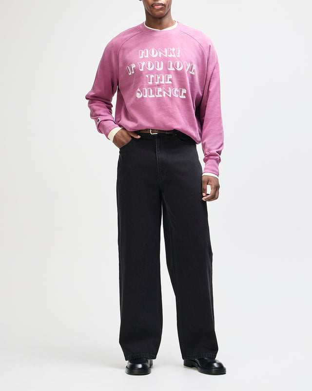 Honk! Crew Neck - Red Violet