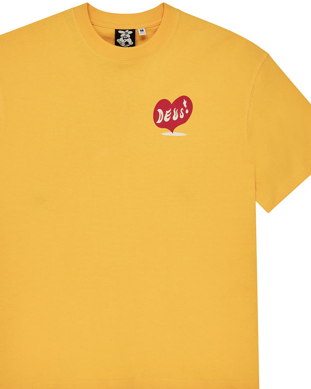 Deep Cut OS Tee - Citrus Orange
