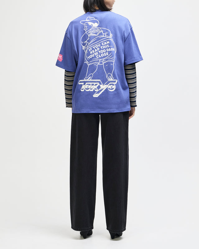 Bloomers Os Tee - Limoges Blue