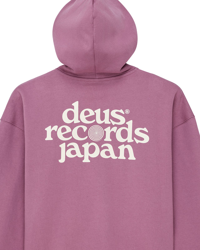 Strata Zip Hoodie - Red Violet