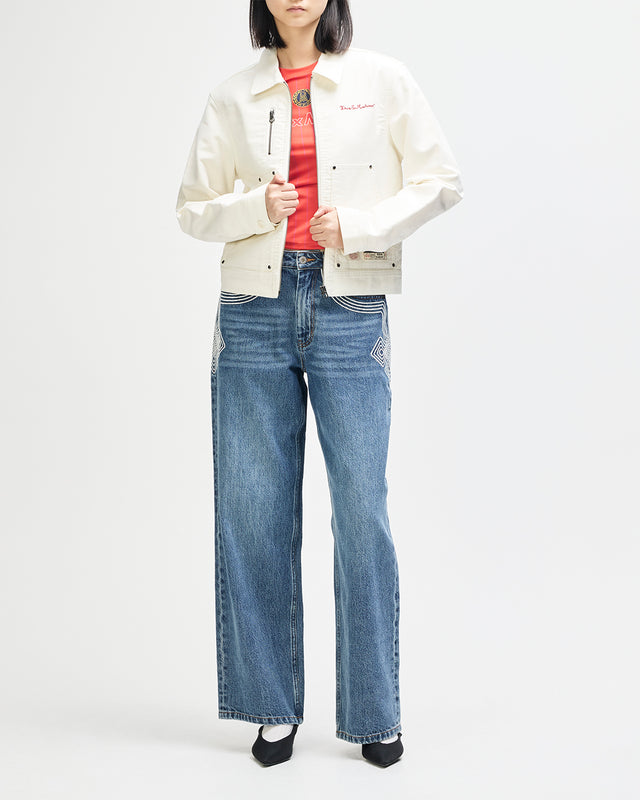 Trophy Jacket - Whisper White
