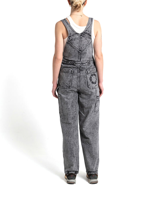 Jewlie Coverall - Black Acid Stonewash
