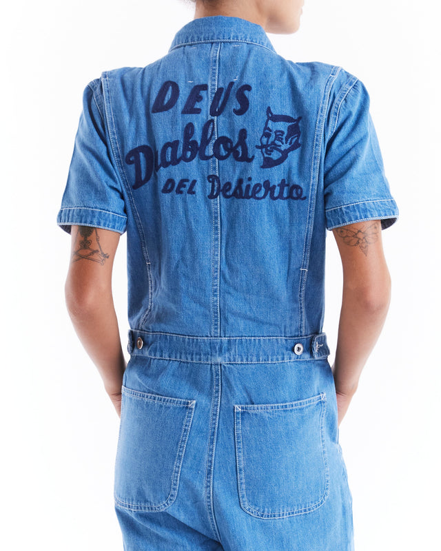 Archival Coverall - Bleach Stonewash