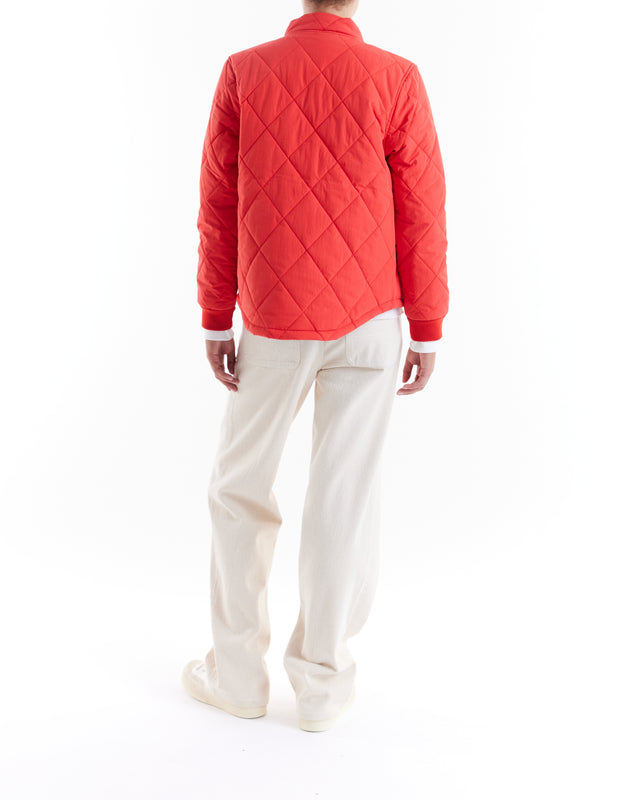 Wisdom Quilted Jacket - Valiant Red