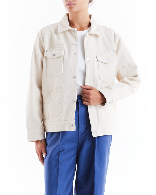 September Denim Jacket - Natural