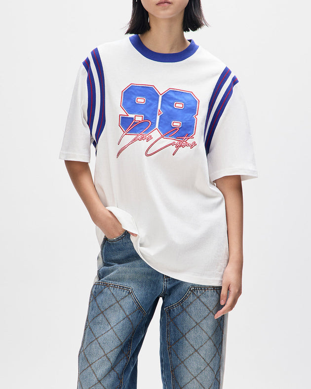 stephanie-tee-antique-white|Model