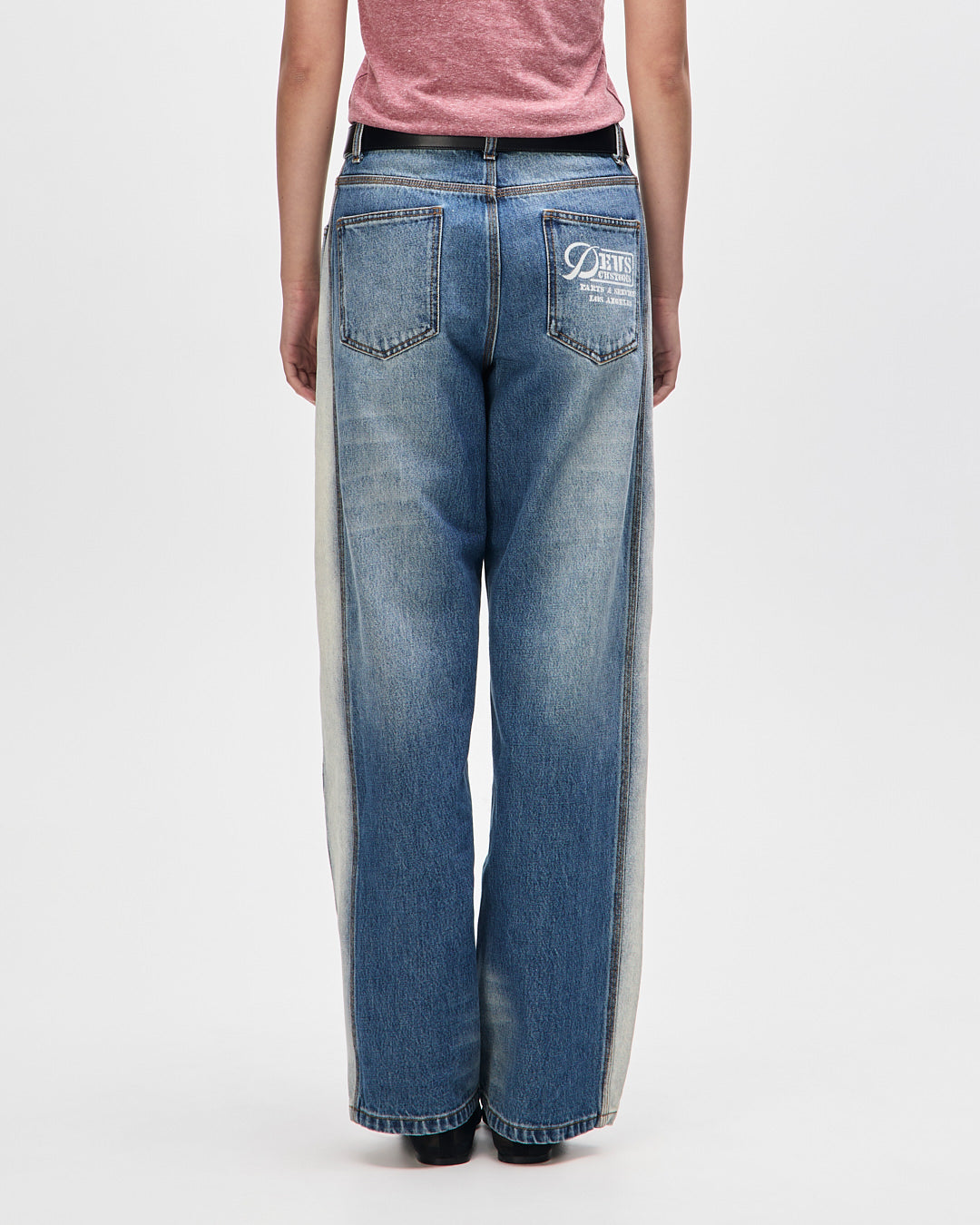 dayton-denim-double-knee-pant-blue-denim|Model