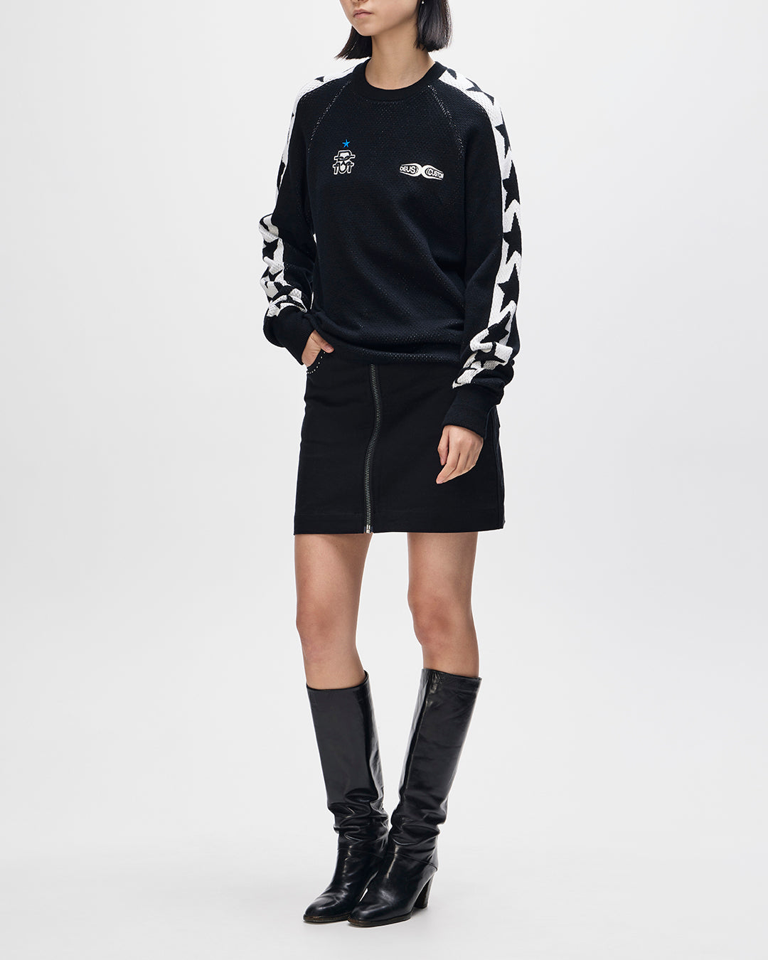 Icon Mesh Knit Top