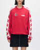 icon-mesh-knit-top-poinsettia-red|Model