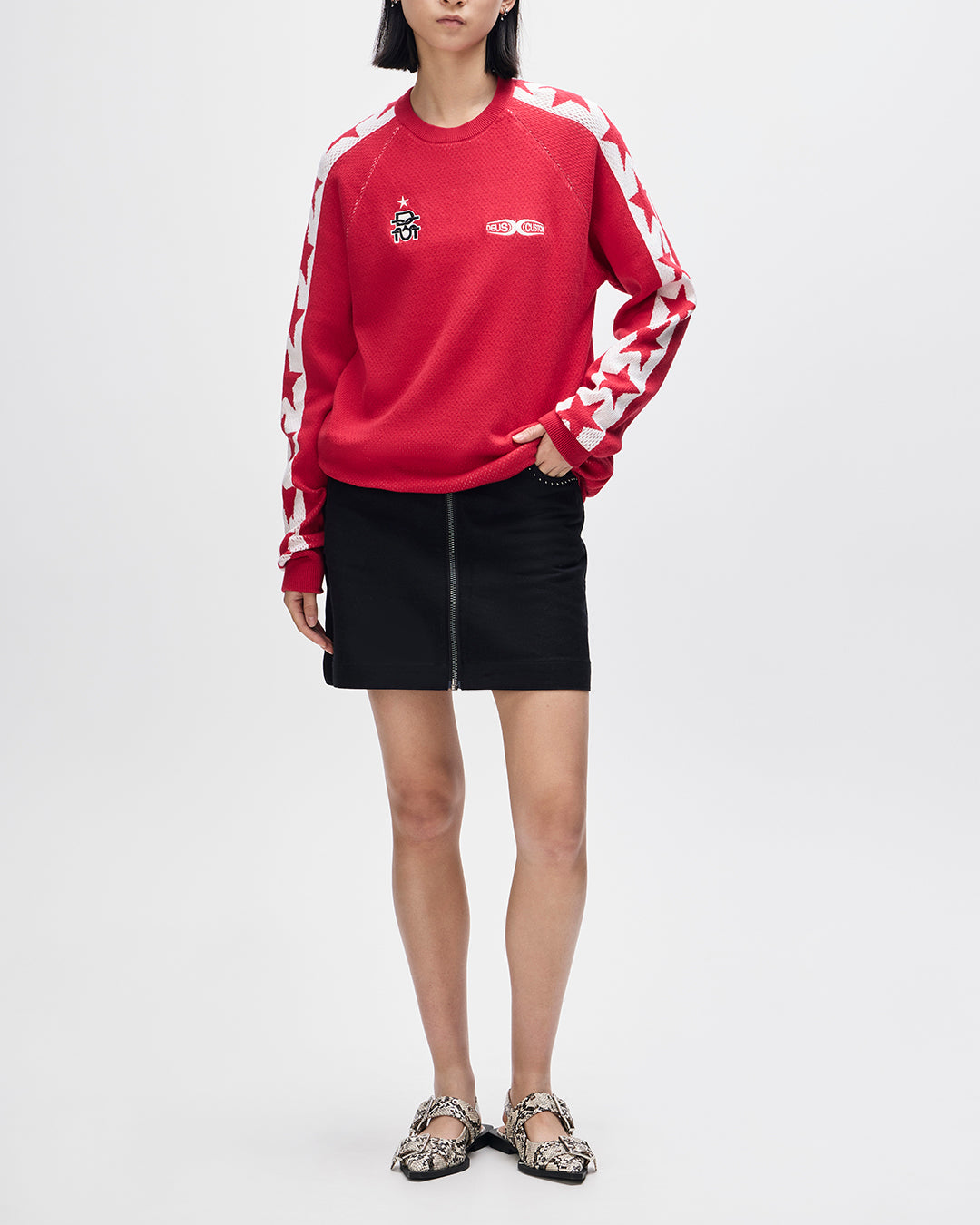 Icon Mesh Knit Top