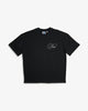 Dxw Caution Tee - Caviar|Flatlay