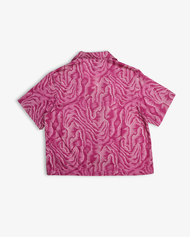 E-Motion Short Sleeve Shirt - Magenta Marble