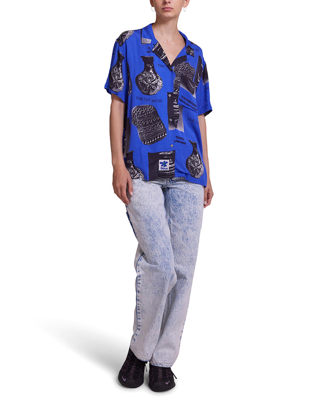Impermanence Short Sleeve Shirt - Ghosted Web
