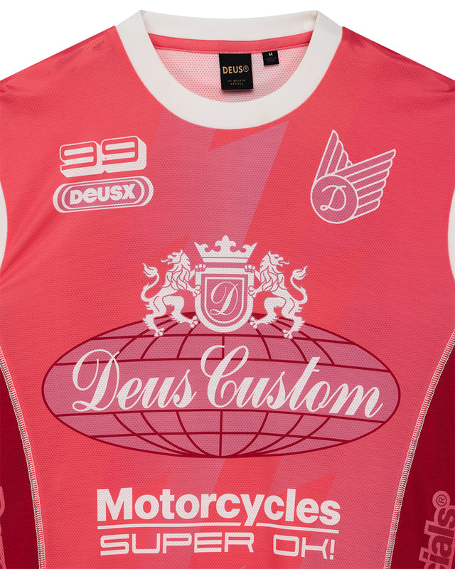 Project Mayhem Moto Tank Cherry - Cherry