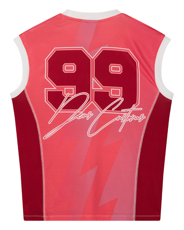 Project Mayhem Moto Tank Cherry - Cherry