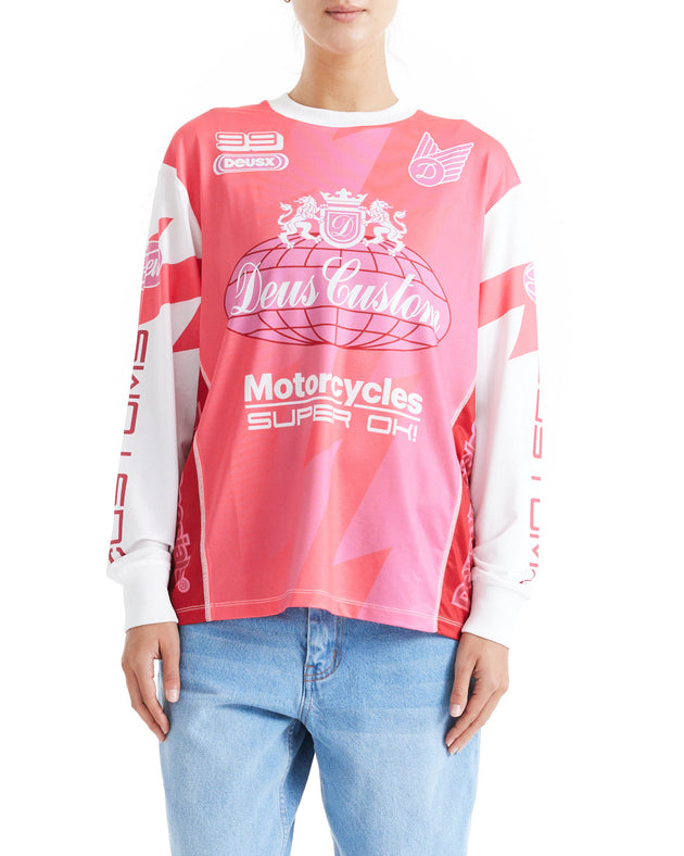 Thunder Long Sleeve Moto Top