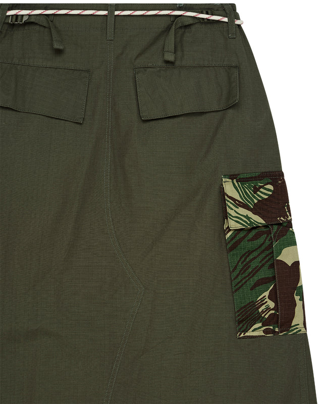 Arts & Crafts Skirt - Burnt Olive