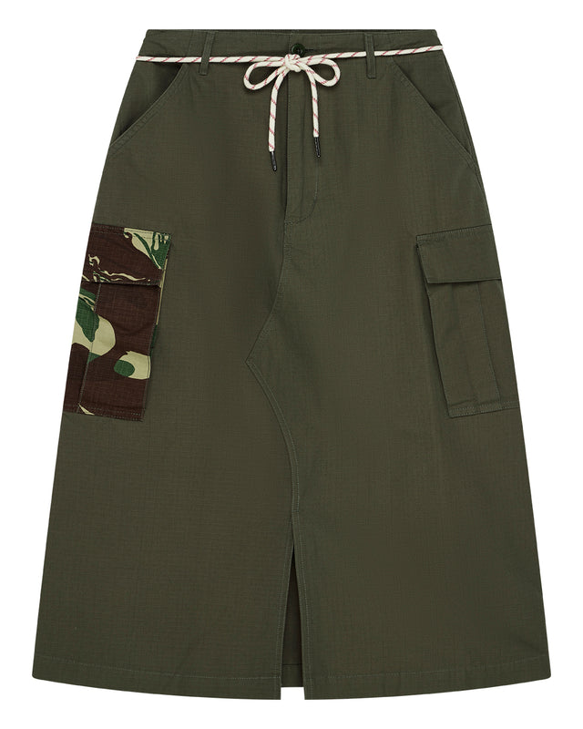 Arts & Crafts Skirt - Burnt Olive