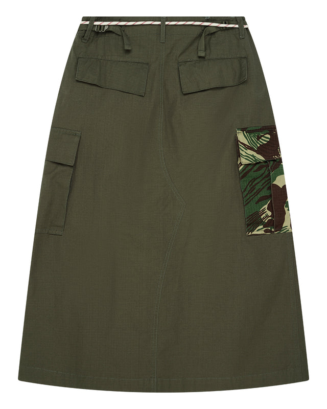 Arts & Crafts Skirt - Burnt Olive