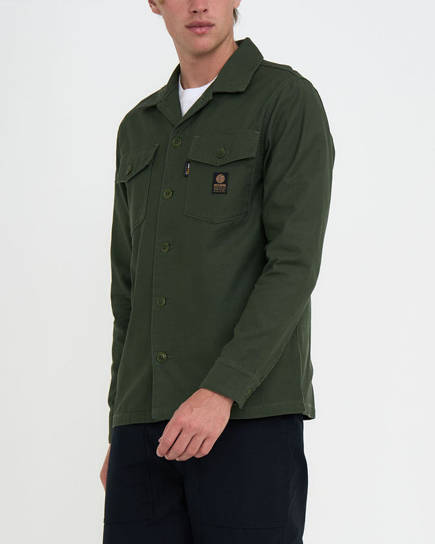 Monty Cordura Overshirt - Olive