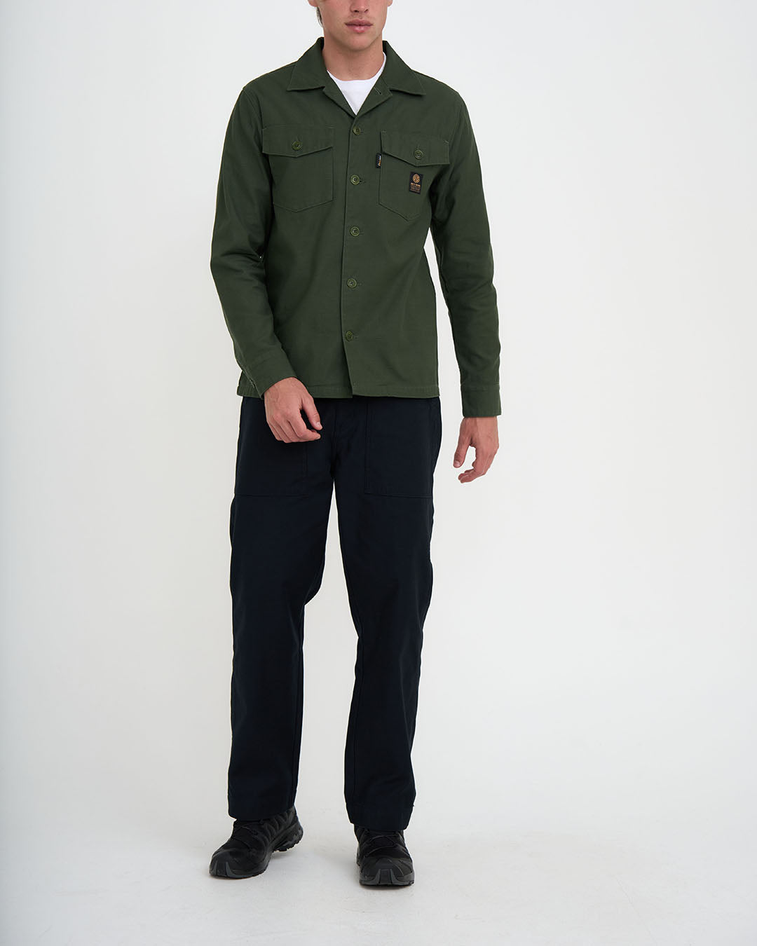 Monty Cordura Overshirt - Olive
