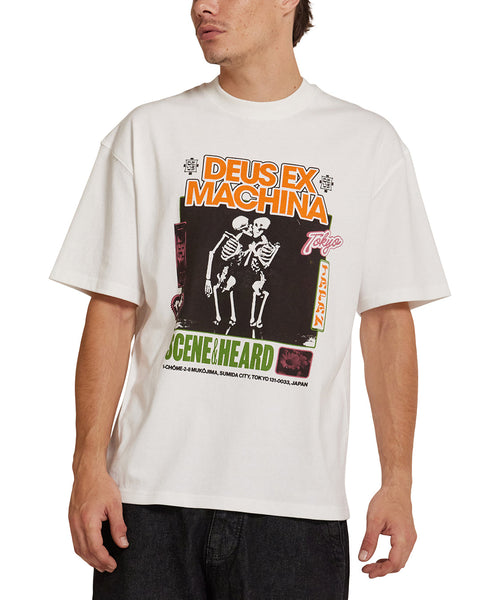 Unisex Oversized Fit T-Shirt With Front And Back Prints, 280gm