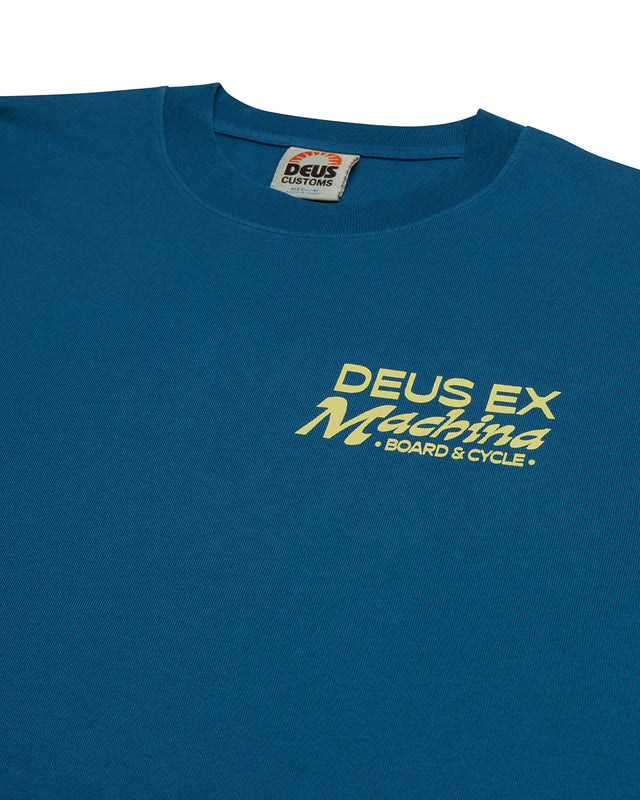 Last Resort Long Sleeve Tee - Moroccan Blue