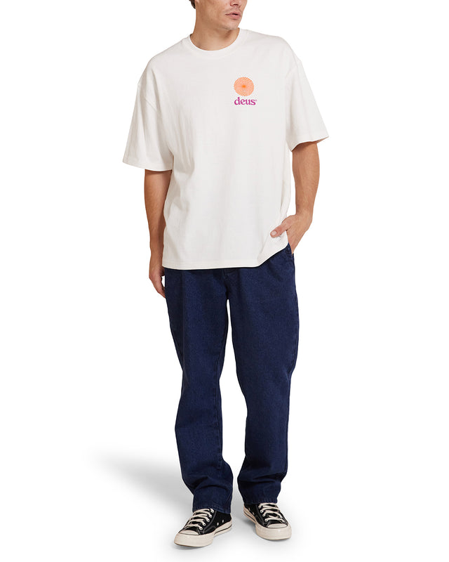 Strata Tee - Vintage White